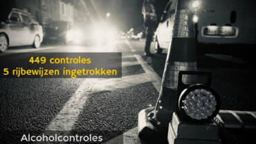 5 ingetrokken rijbewijzen