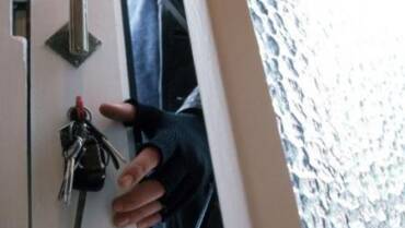Inbreker op heterdaad betrapt