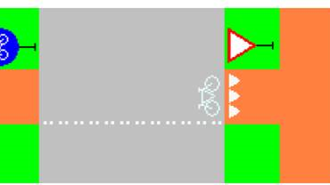 Nieuwe markering ‘fietsgeleiding op kruispunten.’