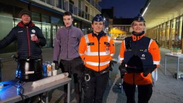 Warmegem fietslichtcontrole