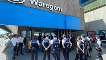 Grootschalige anti-overlastactie stationsomgeving en centrum Waregem
