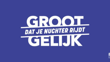 Groot Gelijk dat je nuchter rijdt
