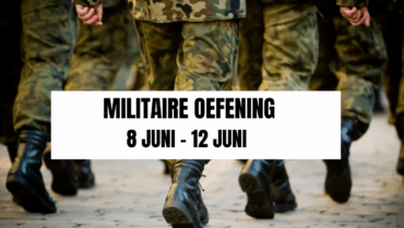 Militaire oefening 8 tot 12 juni 2026